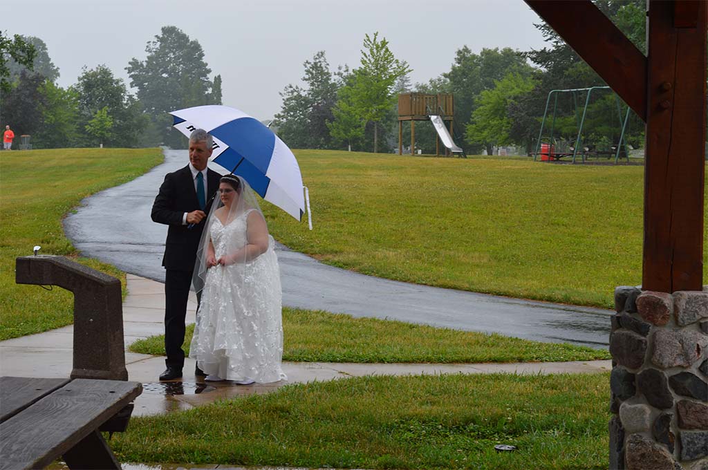 Easterseals RISE Kylee and Nick wedding day