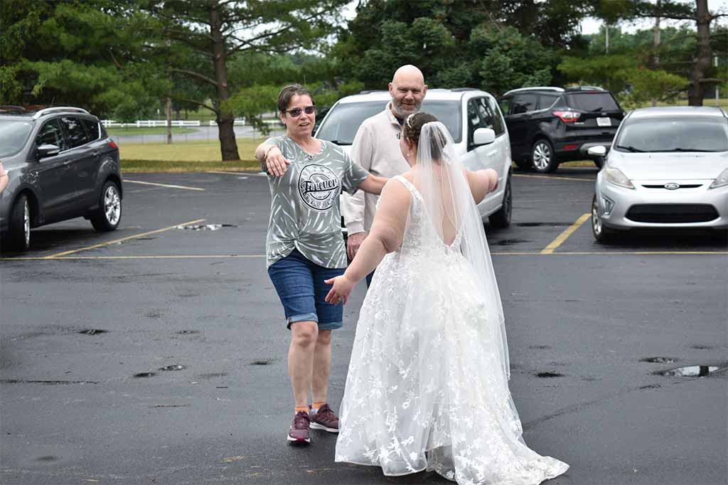 Easterseals RISE Kylee in wedding dress