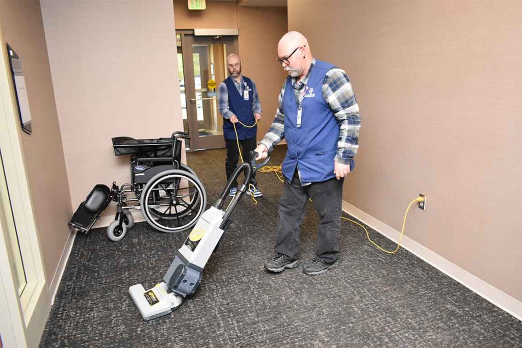 Easterseals RISE Jim and Ronnie working with disabilities