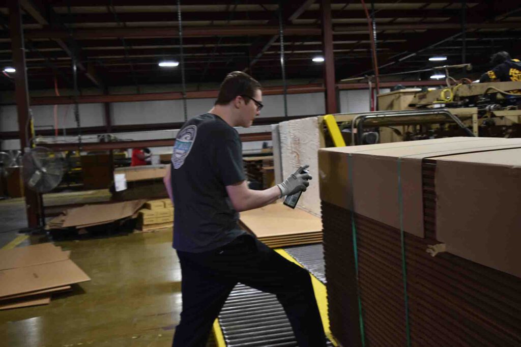 Easterseals Northeast Indiana Brad working hard at his new job